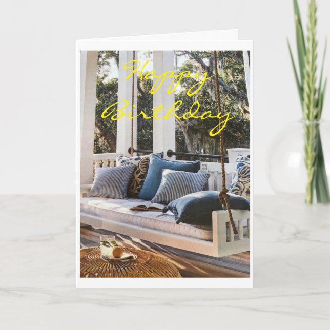 **SONDERTAG - SONDERGEBURTSTAG - SONDERLADY** KARTE (Vorderseite)