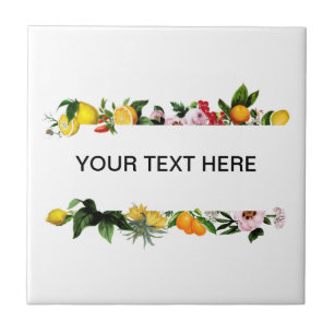 Sondertext für Zitronen und Obst  Fliese