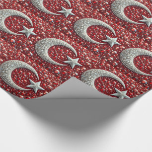 Sonderverpackung mit türkischen Farben Geschenkpapier