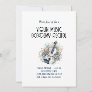 Sondervorstellung der Geigenmusikakademie Einladung