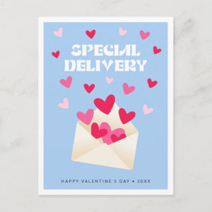 Sonderzustellung Hearts Umschlag Valentinstag Postkarte