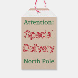Sonderzustellung Nordpol Weihnachtsgeschenkanhänge Geschenkanhänger