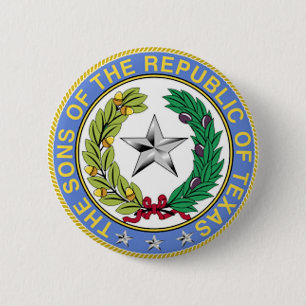 SONEN DER REPUBLIK TEXAS BUTTON