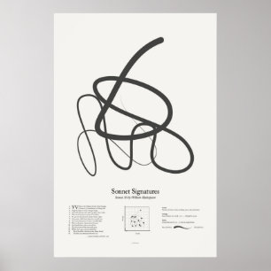 Sonett-Signaturen: Sonett 30 Poster