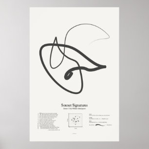 Sonett-Signaturen: Sonett 73 Poster