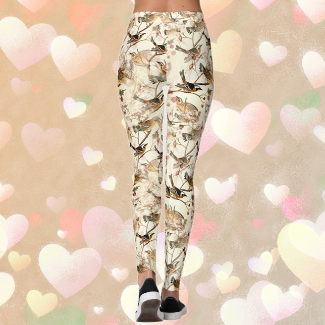 Song Bird Pattern Leggings (Von Creator hochgeladen)