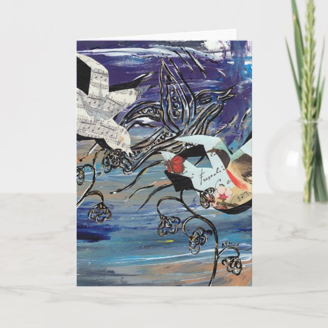 Song Birds Grußkarten Karte (Vorderseite)