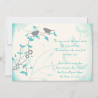 Song Birds Hochzeitstag Vow Renewal