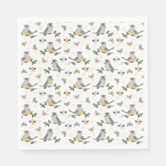 Song Birds Paper Napkin Serviette