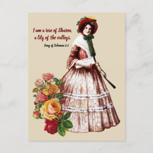 Song of Solomon Uplifting Postcard Feiertagspostkarte