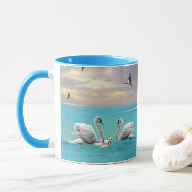 Song Of The White Swan Tasse (Mit Donut)