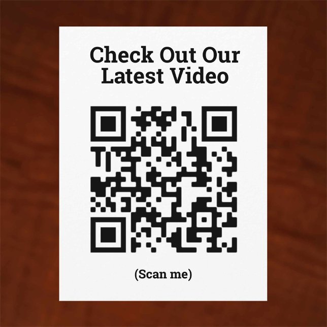 Song - QR Code Design Postkarte (Von Creator hochgeladen)