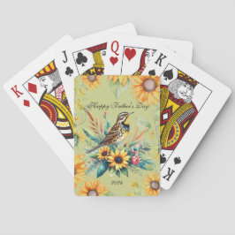 Songbird Happy Vatertag Spielkarten