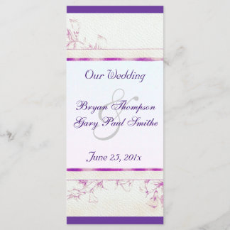 Songbird Shabby Chic WEDING Program Programm
