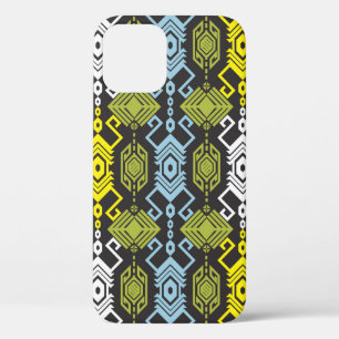Songket Tenun Geometric Nahtloses Muster mit Creme Case-Mate iPhone Hülle