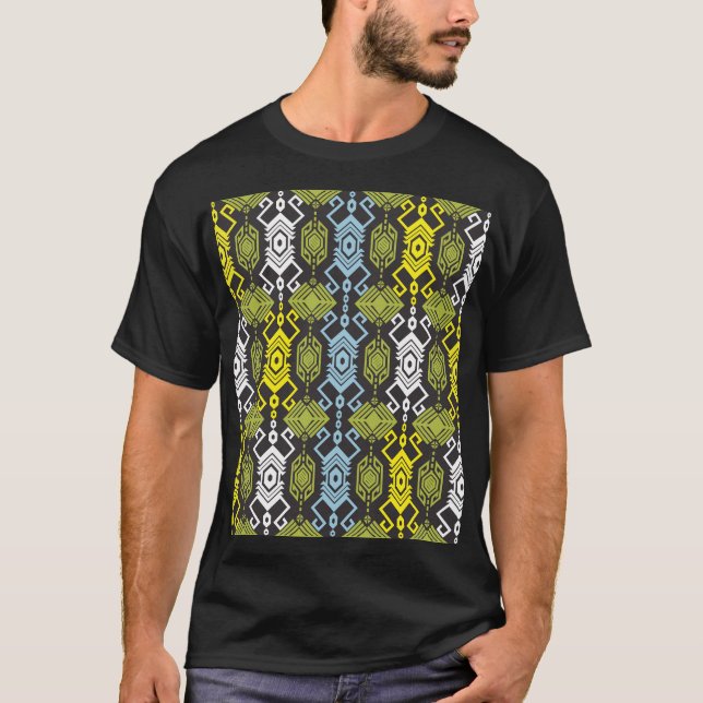 Songket Tenun: Traditionelles indonesisches Motiv. T-Shirt (Vorderseite)