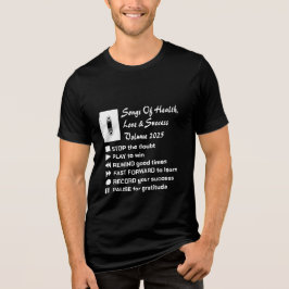 Songs of Health, Liebe & Success 2025 Tri-Blend Shirt