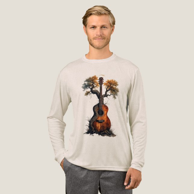 Songs of the Forest Tri-Blend Shirt (Volle Vorderseite)