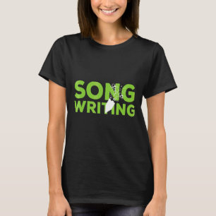 Songwriting Hobby mit Schatten im Inneren T-Shirt