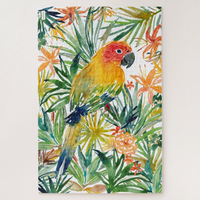 SONIA THE SUN CONURE Bird Puzzle (Vertikal)