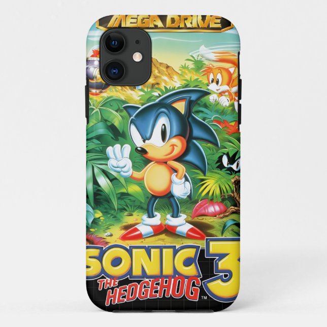 Sonic Case-Mate iPhone Hülle (Rückseite)