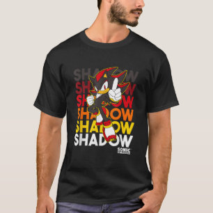 Sonic Das Coole Logo des Igels "Shadow Stack" T-Shirt