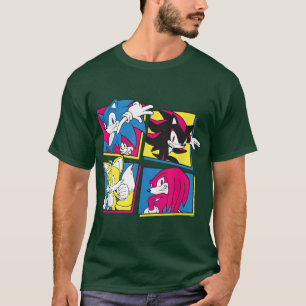 Sonic der Igel Sonic Shadowtails Knuckles T-Shirt