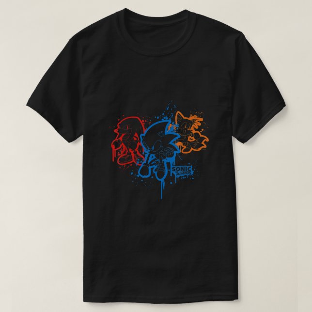 Sonic Friends Spray Paint T-Shirt (Design vorne)