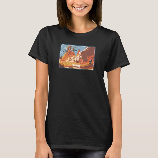 Sonic Frontiers - Ares-Insel T-Shirt (Vorderseite)