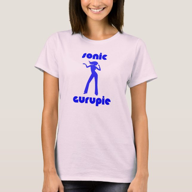 Sonic Gurupie - Blau T-Shirt (Vorderseite)