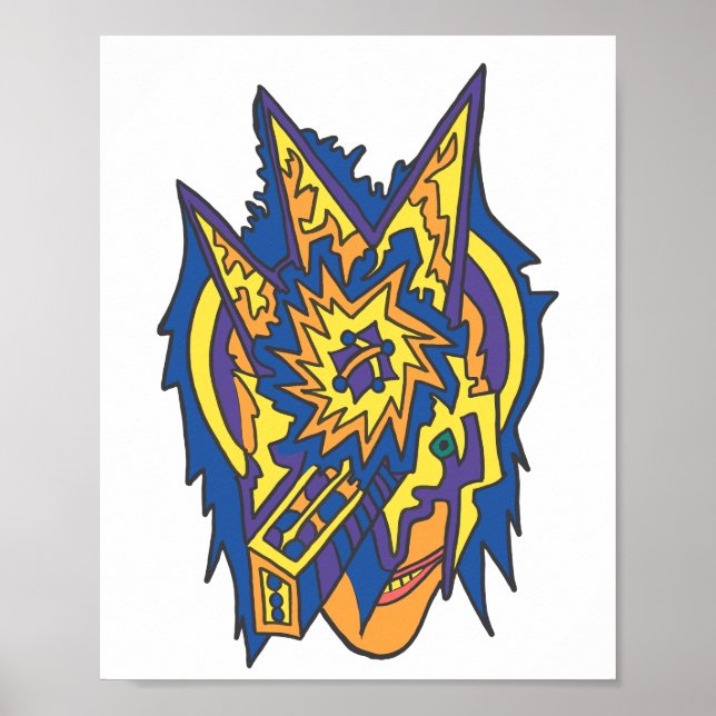 Sonic Stern Poster (Vorne)