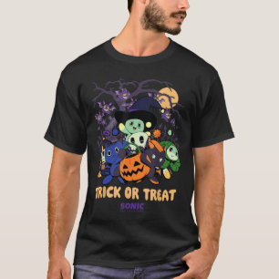 Sonic The Hedgehog Chao Tales Halloween Süßigkeite T-Shirt