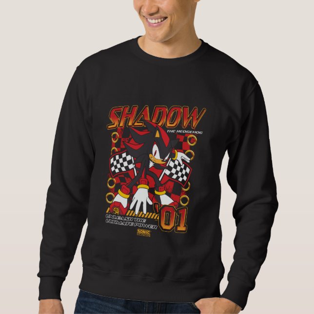 Sonic The Hedgehog Shadow The Hedgehog 01 Racing P Sweatshirt (Vorderseite)