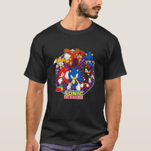 Sonic The Igel Heroes Villains Epic Portrait T-Shirt