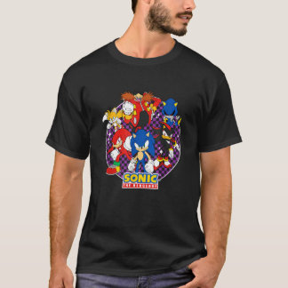 Sonic The Igel Heroes Villains Epic Portrait T-Shirt