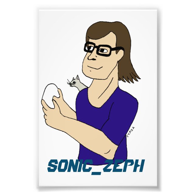 Sonic_Zeph Fotodruck (Vorne)