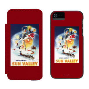 Sonja Henje Montage des Sun Valley Posters Incipio Watson™ iPhone 5 Geldbörsen Hülle