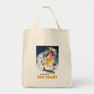 Sonja Henje Montage von Sun- Valleyplakat Tragetasche