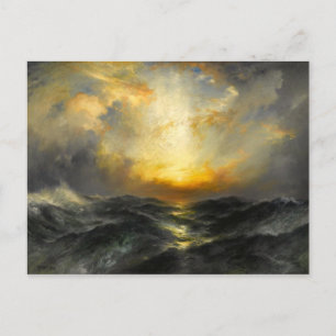 Sonn am Ozean Postkarte