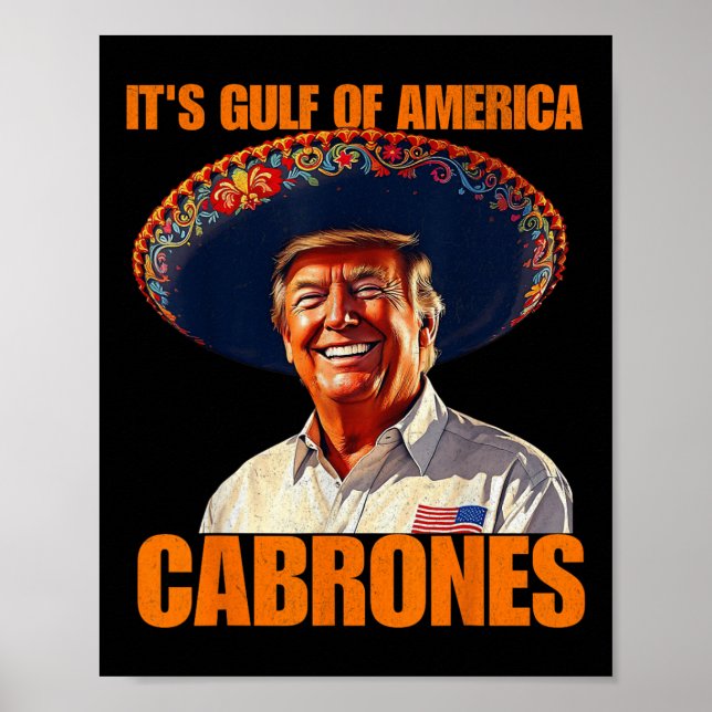 Sonne am Golf von Amerika Cabrones 2025 US-amerika Poster (Vorne)