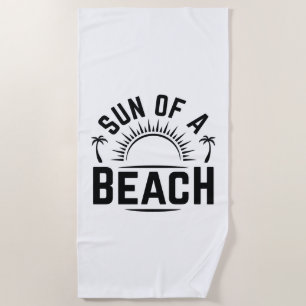 Sonne am Strand Strandtuch