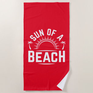 Sonne am Strand Strandtuch