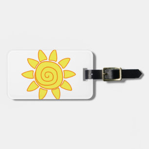 Sonne Gepäckanhänger
