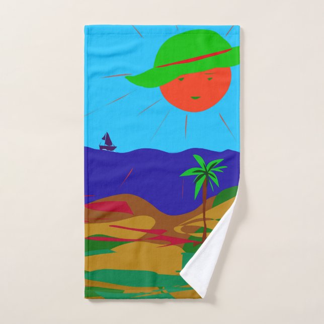 Sonne Handtuch (Handtuch)