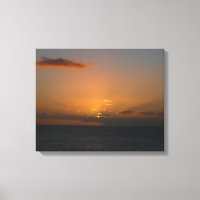 Sonne hinter Wolken II Seascape