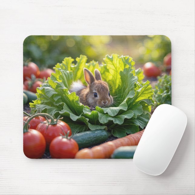 Sonne im Garten Mousepad (Mit Mouse)