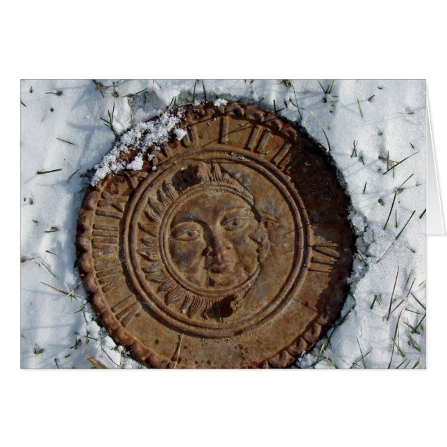 Sonne im Schnee Lassen Sie uns etwas wärmer gehen (Vorderseite (Horizontal))