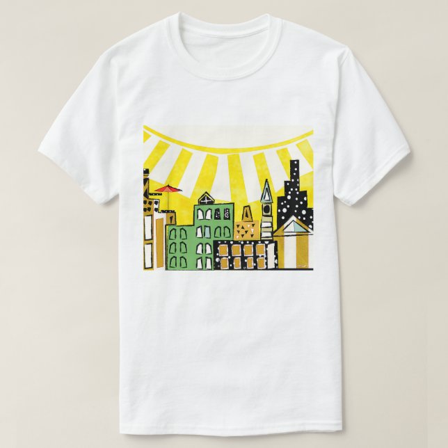 SONNE IN DER STADT! T-Shirt (Design vorne)
