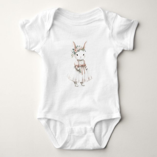 Sonne in einem Kleid Baby Strampler (Vorderseite)