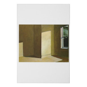 Sonne in einem leeren Raum - Edward Hopper Künstlicher Leinwanddruck
